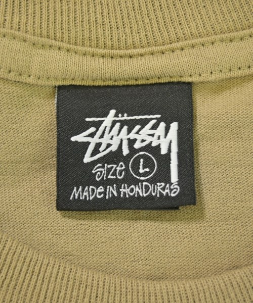 STUSSY（ステューシー）Tシャツ・カットソー ベージュ サイズ:L メンズ/2200731996124