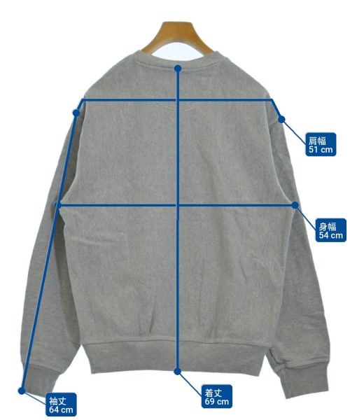 STUSSY（ステューシー）スウェット グレー サイズ:M メンズ/2200729895026