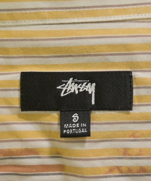 STUSSY（ステューシー）カジュアルシャツ 黄 サイズ:S メンズ/2200729895057