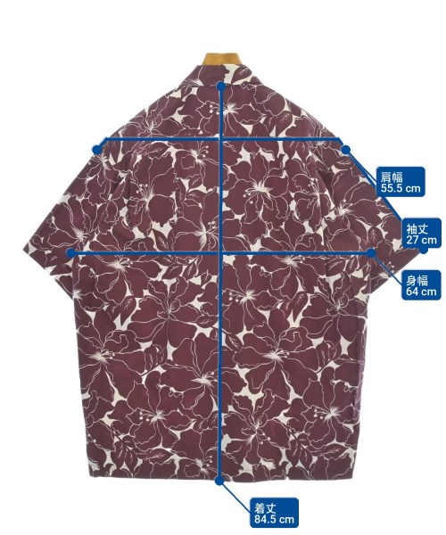 STUSSY（ステューシー）カジュアルシャツ 赤 サイズ:M メンズ/2200733154287