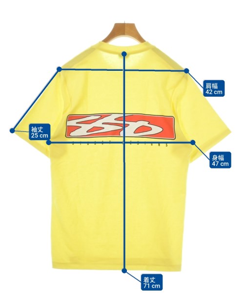 STUSSY（ステューシー）Tシャツ・カットソー 黄 サイズ:S メンズ/2200733788031