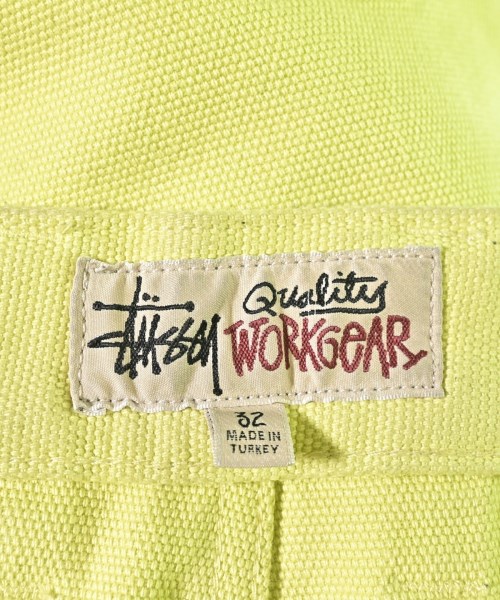 STUSSY（ステューシー）ショートパンツ 黄 サイズ:32(L位) メンズ/2200733788093