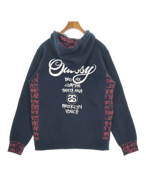 STUSSY（ステューシー）パーカー 紺 サイズ:M メンズ/2200725579029