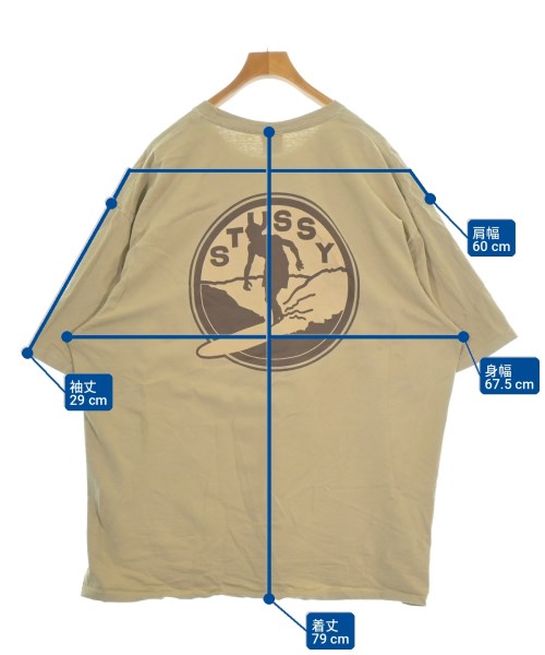 STUSSY（ステューシー）Tシャツ・カットソー ベージュ サイズ:XXL メンズ/2200734124296