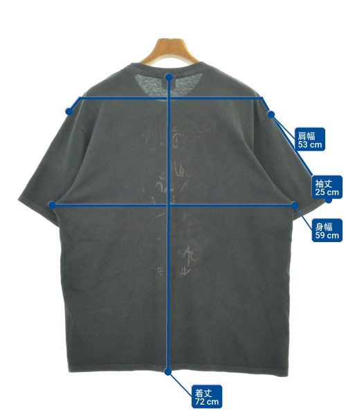 STUSSY（ステューシー）Tシャツ・カットソー グレー サイズ:L メンズ/2200730999164
