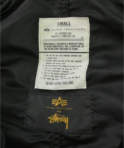 STUSSY（ステューシー）モッズコート 黒 サイズ:S メンズ/2200735618046