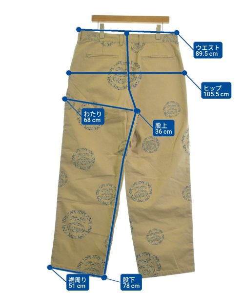 STUSSY（ステューシー）チノパン ベージュ サイズ:34(XL位) メンズ/2200736126274