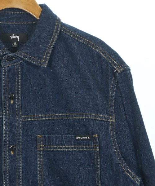 STUSSY（ステューシー）カジュアルシャツ 紺 サイズ:S メンズ/2200736857086