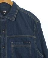 STUSSY（ステューシー）カジュアルシャツ 紺 サイズ:S メンズ/2200736857086