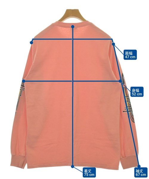STUSSY（ステューシー）Tシャツ・カットソー オレンジ サイズ:M メンズ/2200719830174