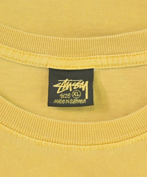 STUSSY（ステューシー）Tシャツ・カットソー 黄 サイズ:XL メンズ/2200720177329