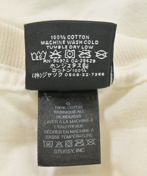STUSSY（ステューシー）Tシャツ・カットソー 白 サイズ:L メンズ/2200720316070