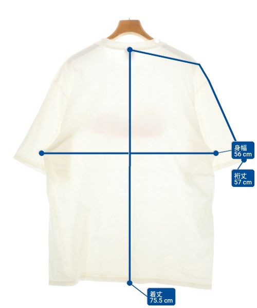 STUSSY（ステューシー）Tシャツ・カットソー 白 サイズ:L メンズ/2200720316070