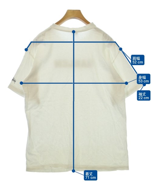 STUSSY（ステューシー）Tシャツ・カットソー 白 サイズ:L メンズ/2200721862019