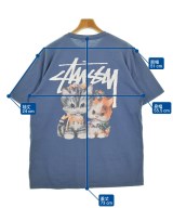 STUSSY（ステューシー）Tシャツ・カットソー 青 サイズ:L(L位) メンズ/2200722045015