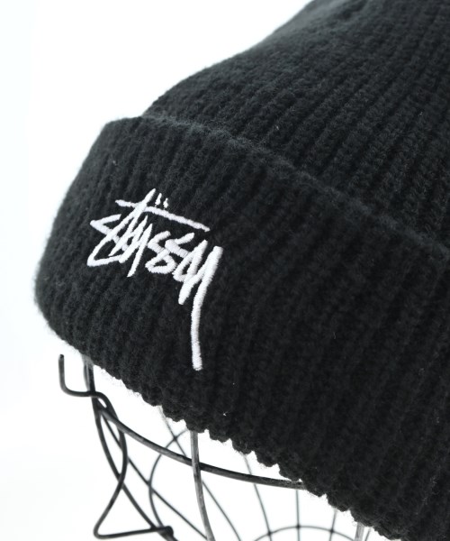 STUSSY（ステューシー）ニットキャップ・ビーニー 黒 サイズ:- メンズ/2200722298091