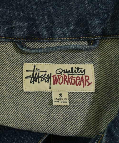 STUSSY（ステューシー）デニムジャケット 青 サイズ:S メンズ/2200722511022