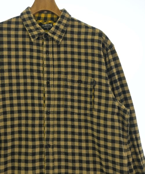 STUSSY（ステューシー）カジュアルシャツ ベージュ サイズ:L メンズ/2200722566039