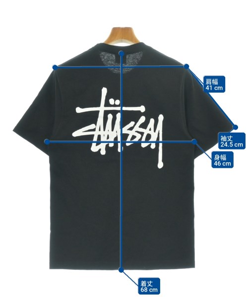 STUSSY（ステューシー）Tシャツ・カットソー 黒 サイズ:S メンズ/2200720018035