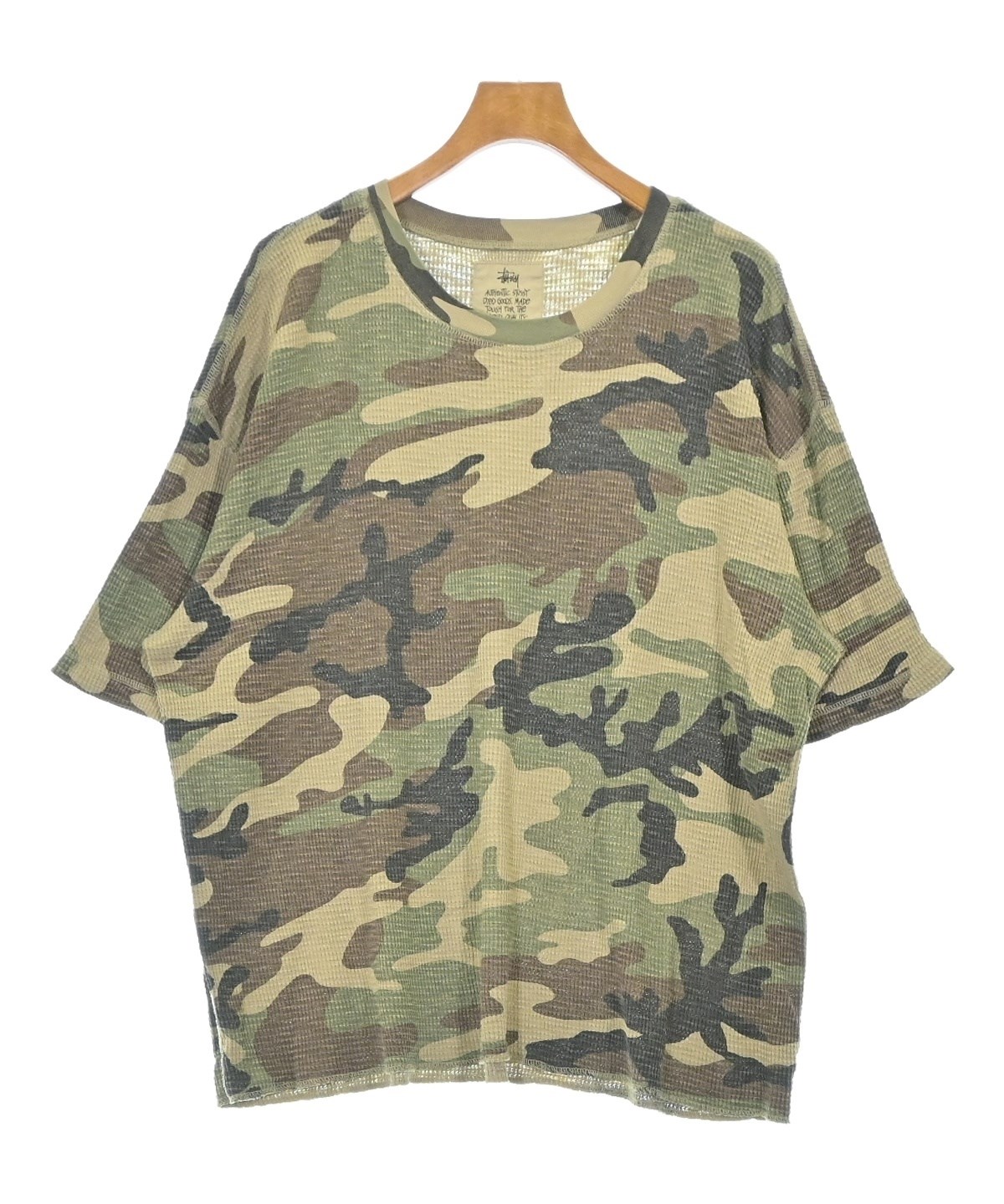 STUSSY（ステューシー）Tシャツ・カットソー カーキ サイズ:XL メンズ