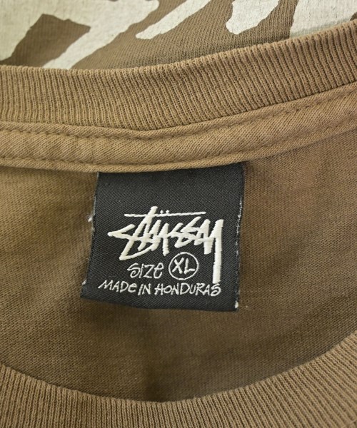 STUSSY（ステューシー）Tシャツ・カットソー 茶 サイズ:XL メンズ/2200724085149