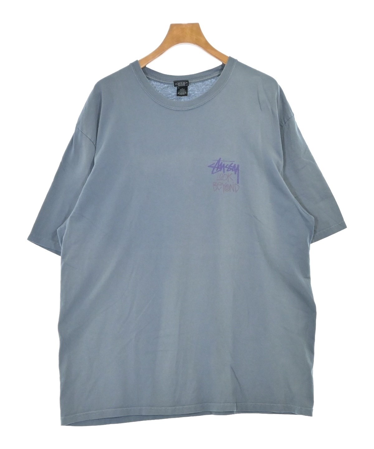 STUSSY（ステューシー）Tシャツ・カットソー 青 サイズ:XL メンズ