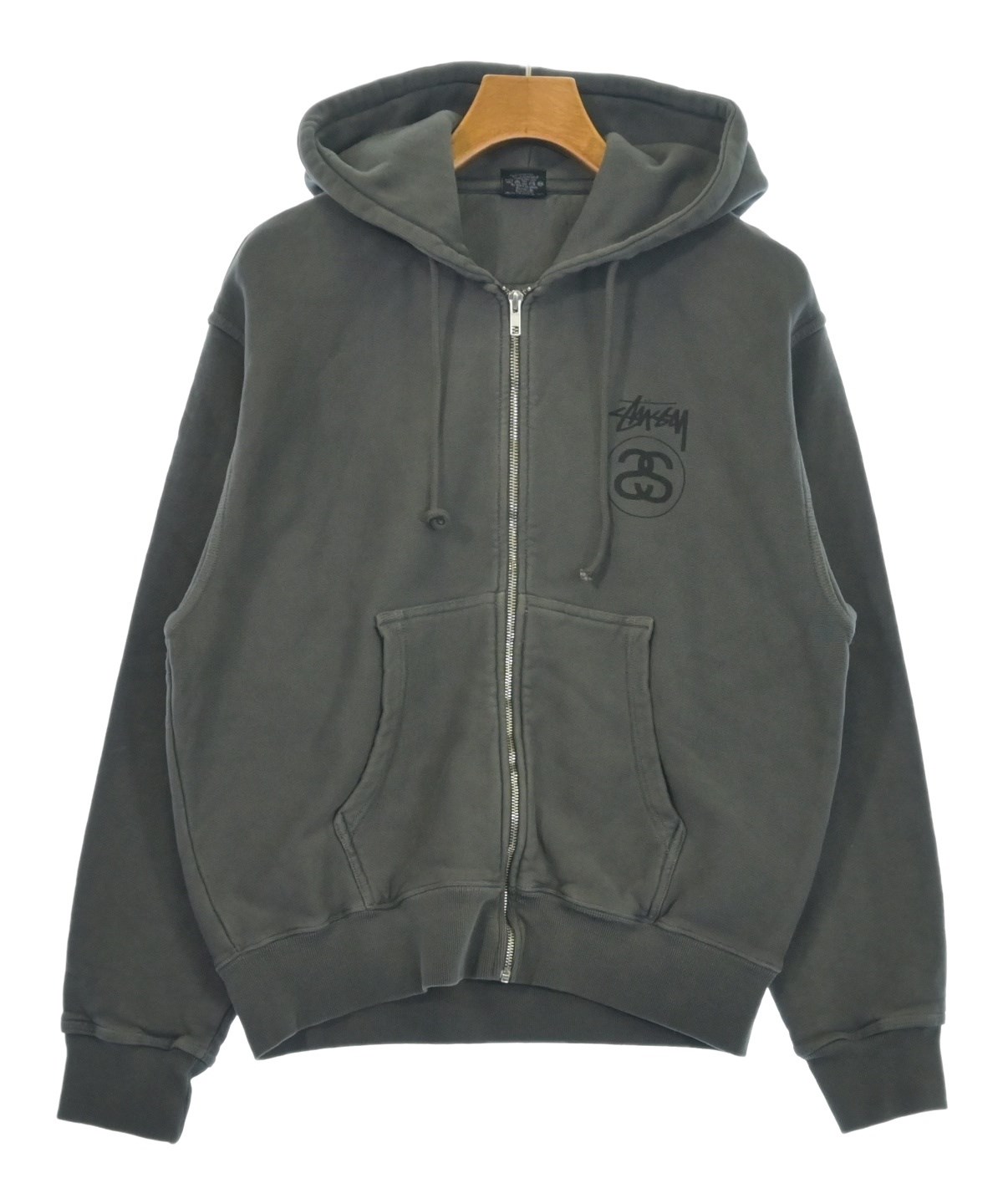 STUSSY（ステューシー）パーカー グレー サイズ:M メンズ