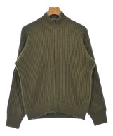 STUSSY（ステューシー）カーディガン カーキ サイズ:S メンズ/2200724111206