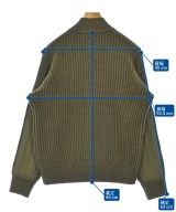 STUSSY（ステューシー）カーディガン カーキ サイズ:S メンズ/2200724111206