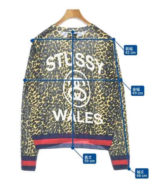 STUSSY（ステューシー）ニット・セーター 黒 サイズ:S メンズ/2200724111213