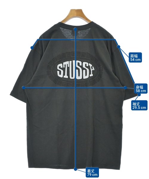STUSSY（ステューシー）Tシャツ・カットソー グレー サイズ:XL メンズ/2200724111251