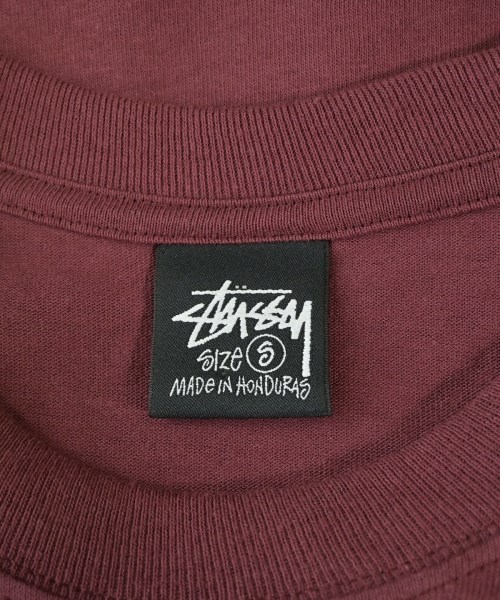 STUSSY（ステューシー）Tシャツ・カットソー 赤 サイズ:S メンズ/2200724111367