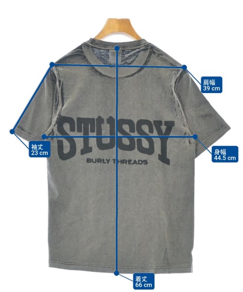 STUSSY（ステューシー）Tシャツ・カットソー グレー サイズ:S メンズ/2200724111374