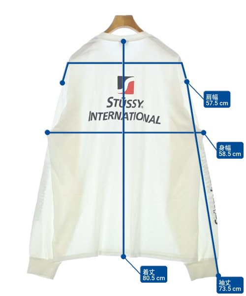 STUSSY（ステューシー）Tシャツ・カットソー 白 サイズ:XXL メンズ/2200724111398