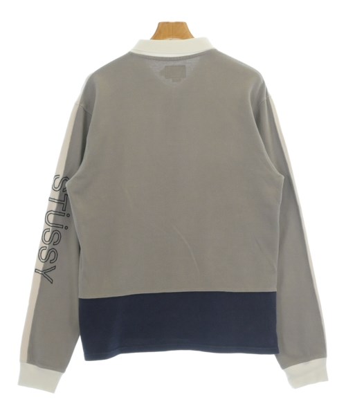 STUSSY（ステューシー）ポロシャツ グレー サイズ:L メンズ/2200724536054