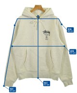 STUSSY（ステューシー）パーカー 白 サイズ:L メンズ/2200722766071