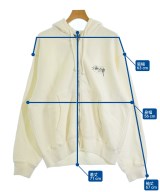 STUSSY（ステューシー）パーカー 白 サイズ:XL メンズ/2200725979065