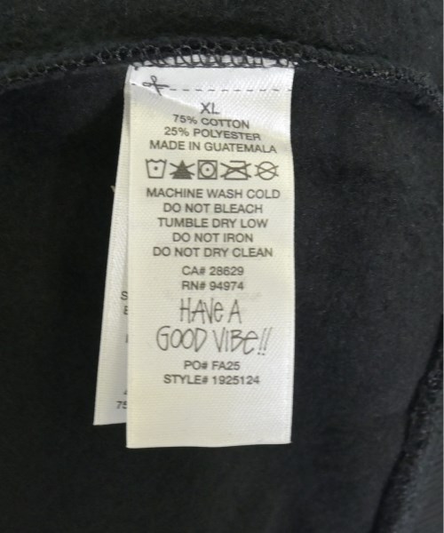 STUSSY（ステューシー）パーカー 黒 サイズ:XL メンズ/2200725979072