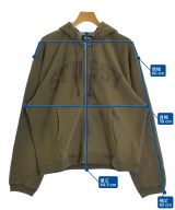 STUSSY（ステューシー）パーカー カーキ サイズ:L メンズ/2200725979126
