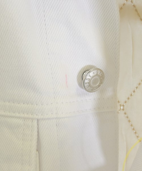 STUSSY（ステューシー）デニムジャケット 白 サイズ:S メンズ/2200725979133