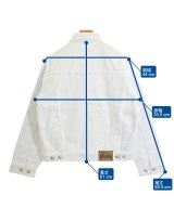 STUSSY（ステューシー）デニムジャケット 白 サイズ:S メンズ/2200725979133