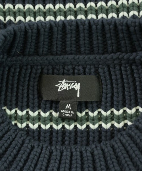 STUSSY（ステューシー）ニット・セーター 紺 サイズ:M メンズ/2200725979188