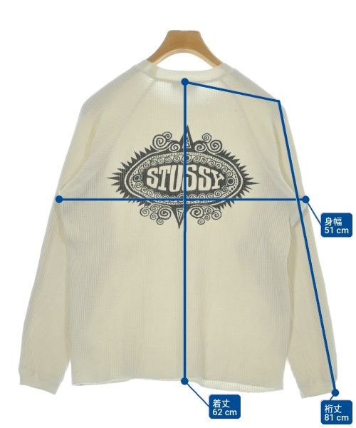 STUSSY（ステューシー）Tシャツ・カットソー 白 サイズ:S メンズ/2200725979225