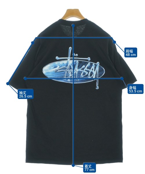 STUSSY（ステューシー）Tシャツ・カットソー 黒 サイズ:L メンズ/2200725979317