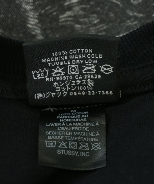 STUSSY（ステューシー）Tシャツ・カットソー 黒 サイズ:M メンズ/2200725979331