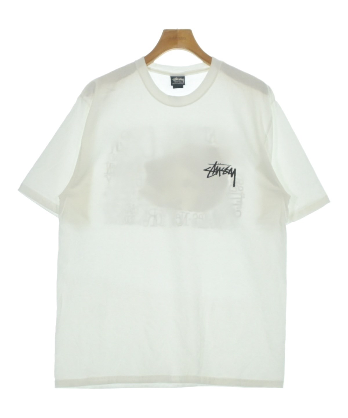 STUSSY（ステューシー）Tシャツ・カットソー 白 サイズ:L メンズ