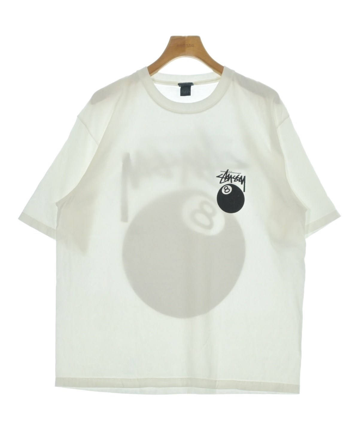 STUSSY（ステューシー）Tシャツ・カットソー 白 サイズ:L メンズ