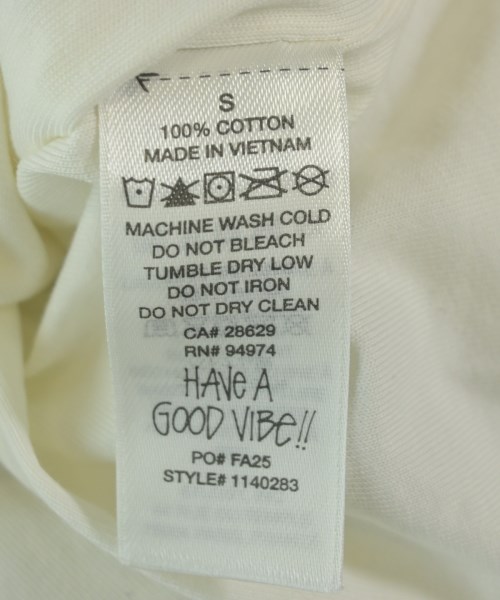 STUSSY（ステューシー）Tシャツ・カットソー 白 サイズ:S メンズ/2200725979379