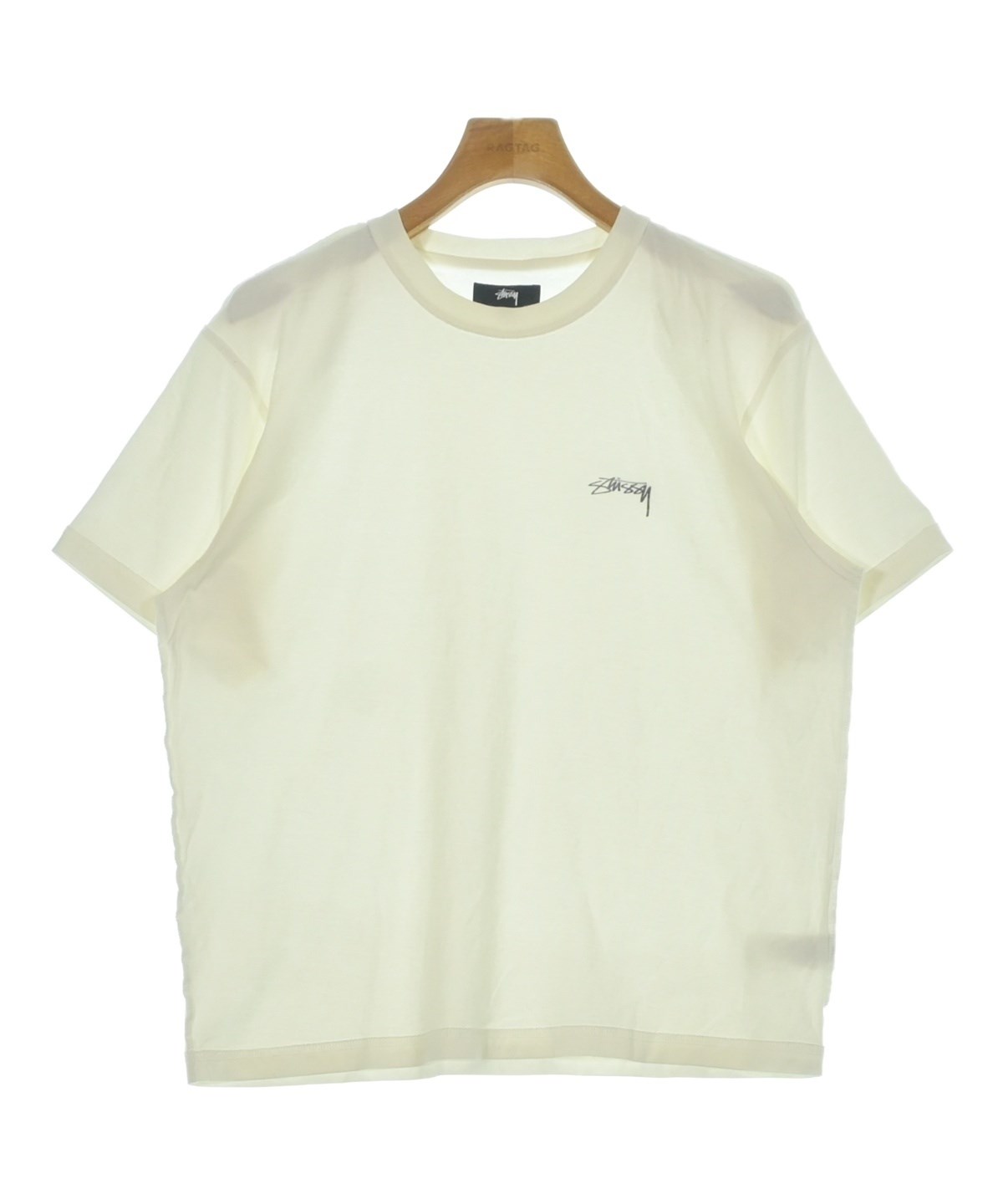 STUSSY（ステューシー）Tシャツ・カットソー 白 サイズ:S メンズ