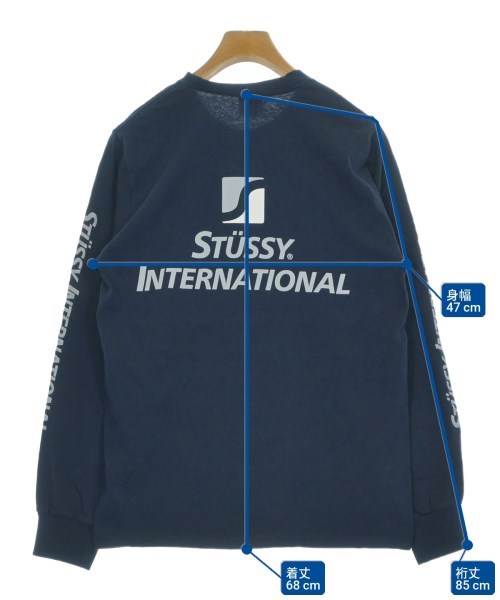 STUSSY（ステューシー）Tシャツ・カットソー 紺 サイズ:S メンズ/2200725979454